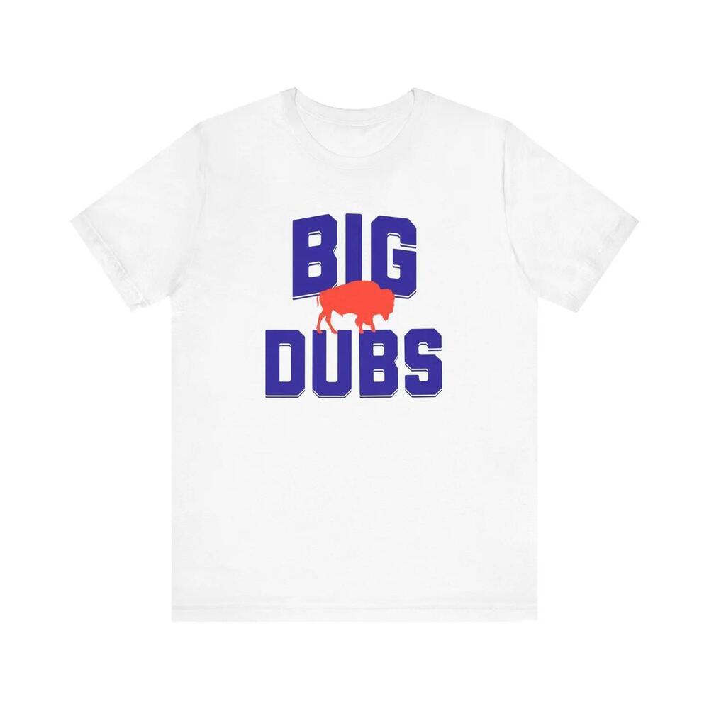 Big Dubs Unisex Jersey Tee Fun Casual Shirt Perfect